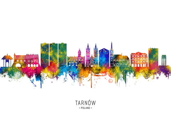 Tarnow Poland Skyline Digital Download