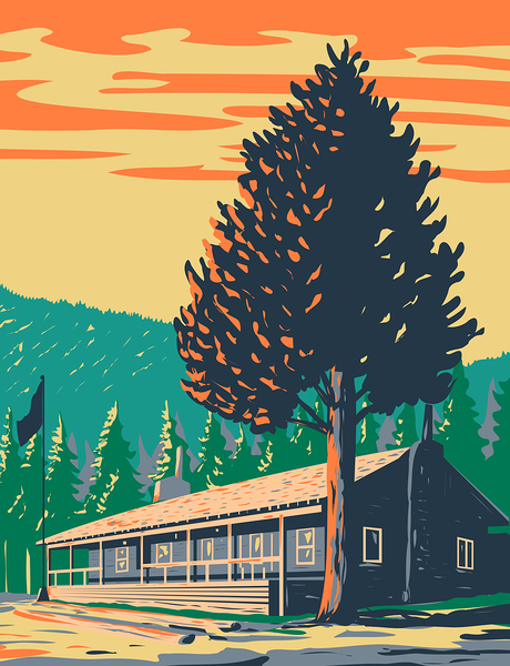 Roosevelt Lodge Digital Download