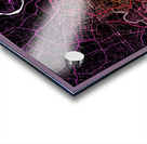 Delhi India Road Map Acrylic print