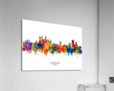 Cambridge England Skyline Acrylic Print