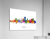 Springfield Illinois Skyline Acrylic Print