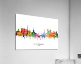 St. Petersburg Russia Skyline Acrylic Print