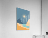 Modern natural abstract landscape. b Acrylic Print