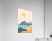 Modern natural abstract landscape. c Acrylic Print