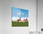 Welcome to Latvia Acrylic Print