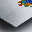 Al Khobar Saudi Arabia Skyline Metal print