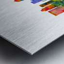 Cleveland Ohio Skyline Metal print