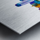 Dover Delaware Skyline Metal print