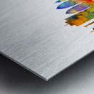 Kyiv Ukraine Skyline Metal print