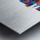 Lexington USA Skyline Metal print