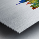 Lodz Poland Skyline Metal print