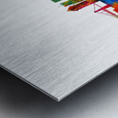 Luton England Skyline Metal print