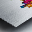 Maputo Mozambique Skyline Metal print