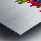 Nagpur Maharashtra Skyline Metal print