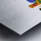 Reims France Skyline Metal print