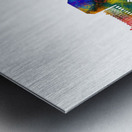 Santiago de Compostela Spain Skyline Metal print