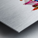 Sao Paulo Brazil Skyline Metal print