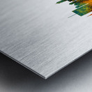 Springfield Illinois Skyline Metal print