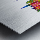 St. Petersburg Russia Skyline Metal print