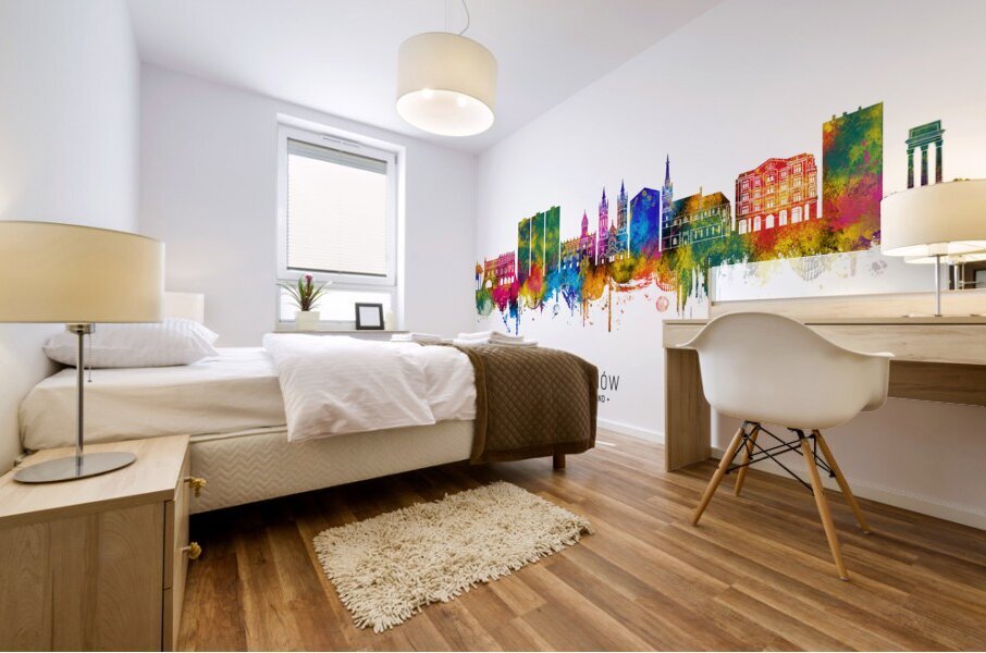 Tarnow Poland Skyline Mural print