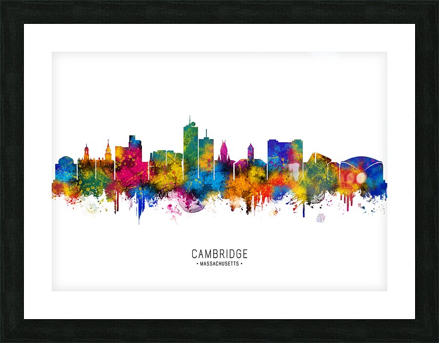 Cambridge USA Skyline Picture Frame print