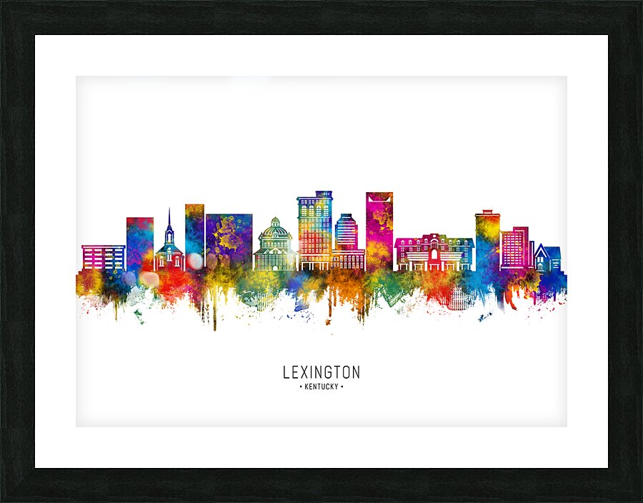 Lexington USA Skyline Picture Frame print