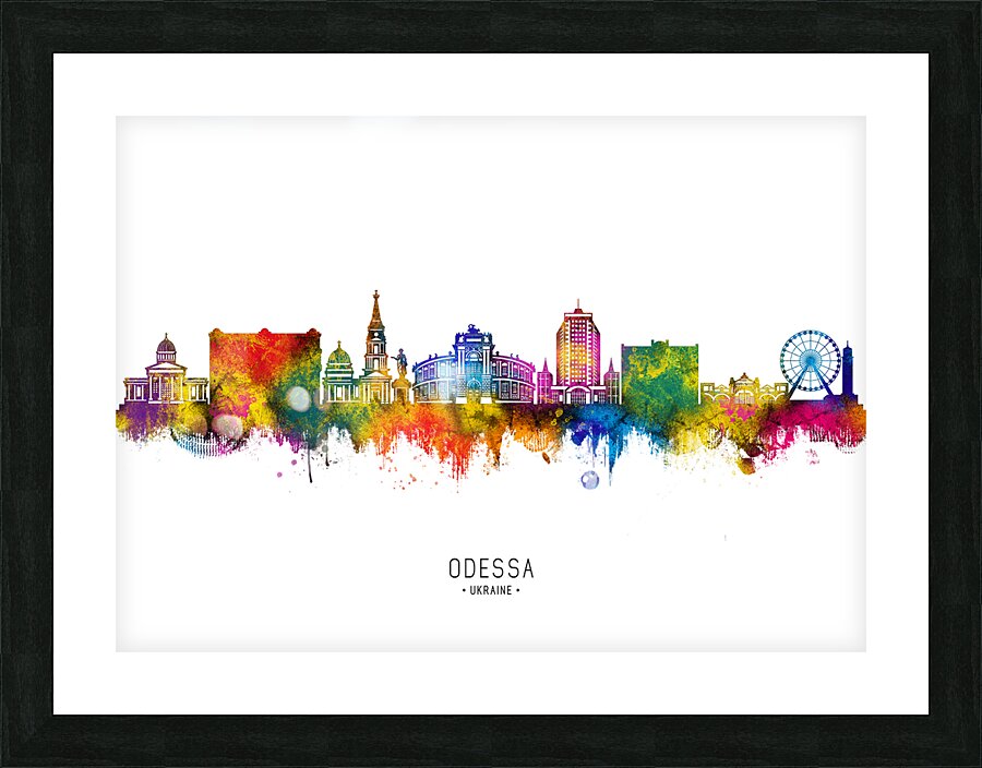 Odessa Ukraine Skyline Picture Frame print