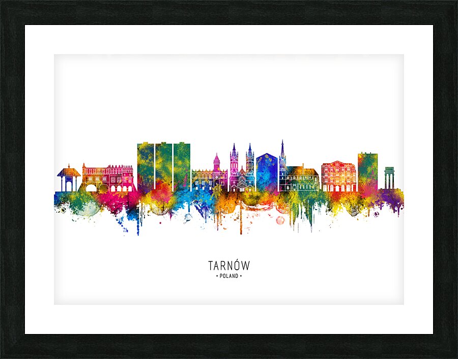 Tarnow Poland Skyline Picture Frame print