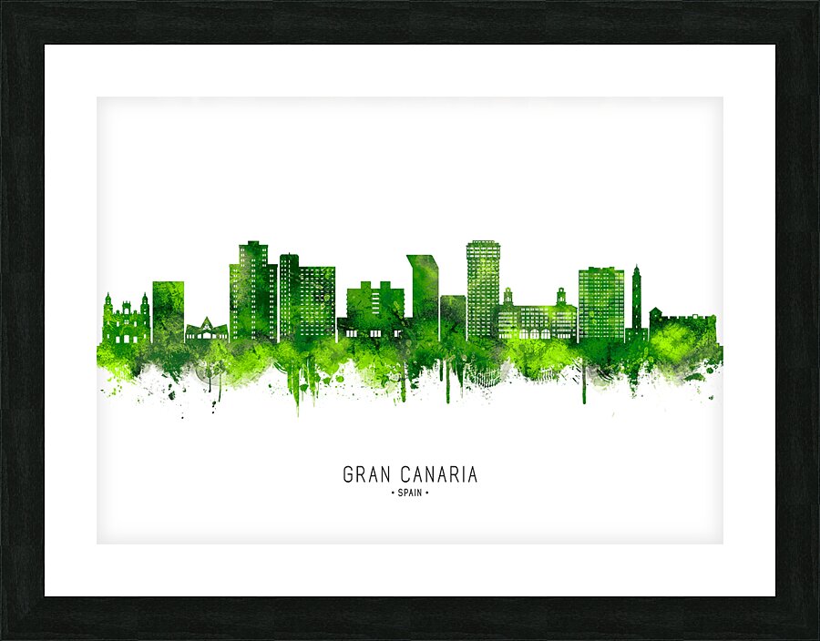 Gran Canaria Spain Cityscape Picture Frame print