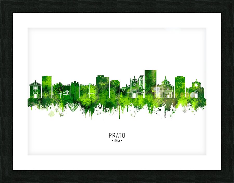 Prato Italy Cityscape Picture Frame print