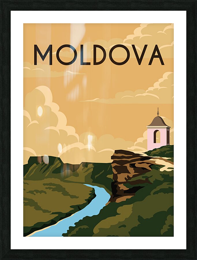 Travel to Moldova  Picture Frame Printing