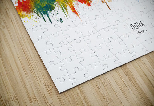 Doha Qatar Skyline Towseef Dar puzzle