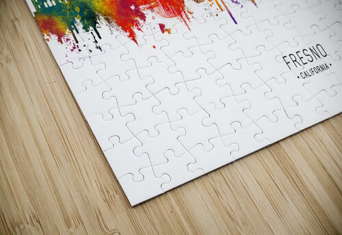 Fresno California Skyline Towseef Dar puzzle