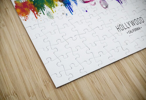 Hollywood California Skyline Towseef Dar puzzle