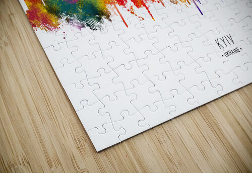 Kyiv Ukraine Skyline Towseef Dar puzzle