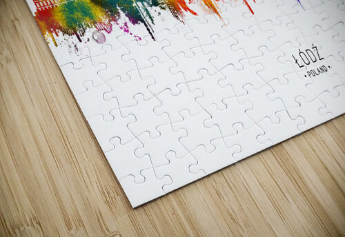 Lodz Poland Skyline Towseef Dar puzzle