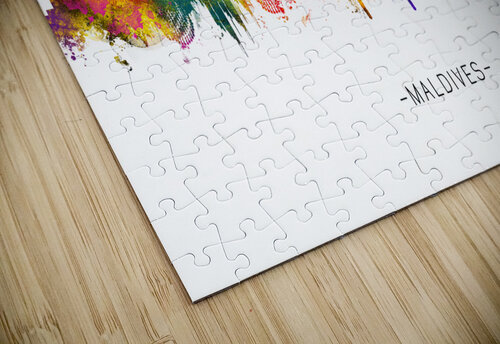 Maldives Skyline Towseef Dar puzzle