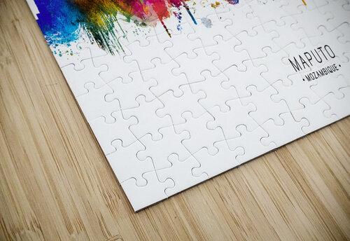 Maputo Mozambique Skyline Towseef Dar puzzle