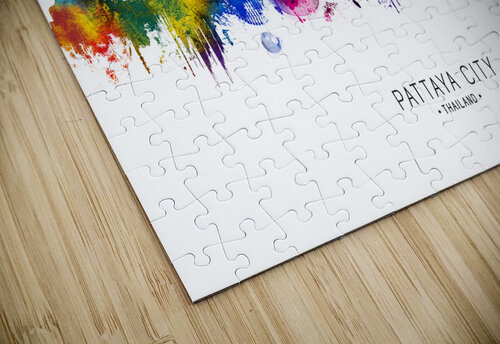 Pattaya City Thailand Skyline Towseef Dar puzzle