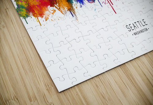 Seattle Washington Skyline Towseef Dar puzzle