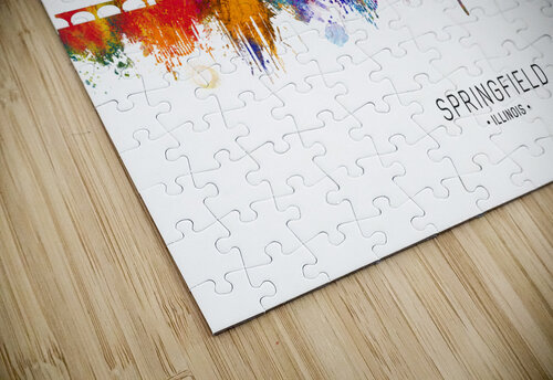 Springfield Illinois Skyline Towseef Dar puzzle