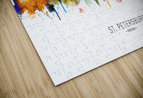 St. Petersburg Russia Skyline Towseef Dar puzzle