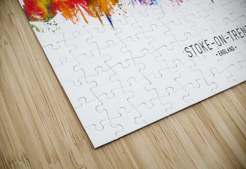 Stoke-on-Trent England Skyline Towseef Dar puzzle