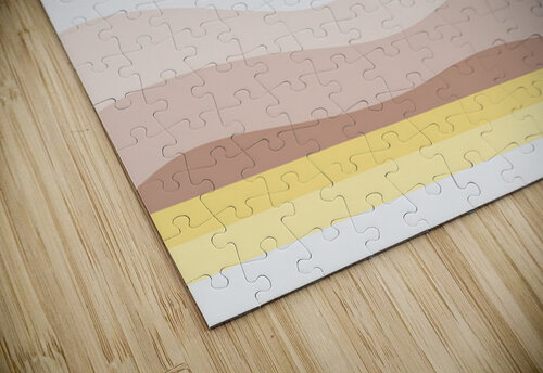 Minimalist art painting. c Towseef Dar puzzle