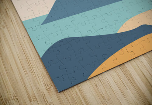 Modern natural abstract landscape. c Towseef Dar puzzle