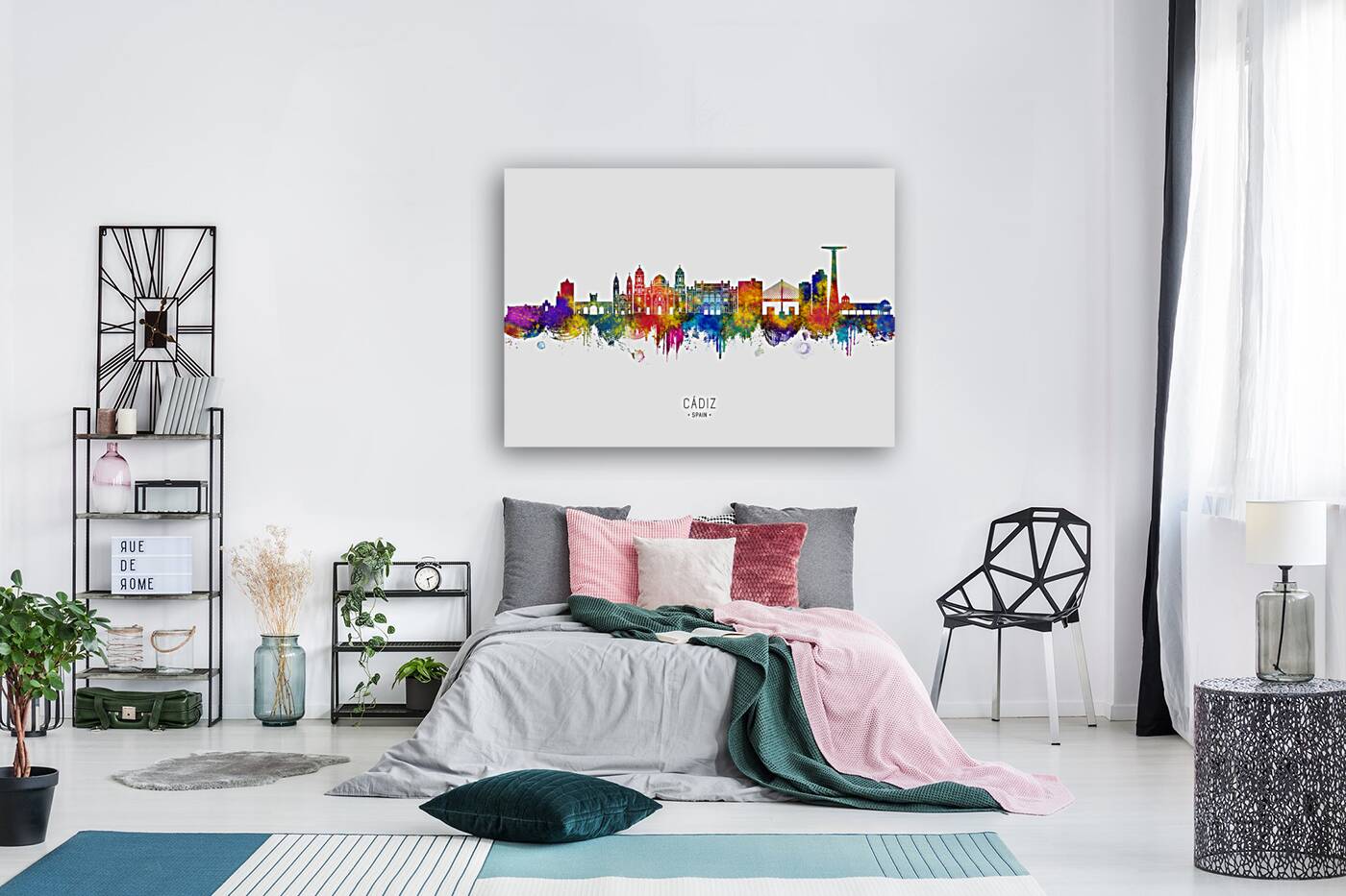 Cadiz Spain Skyline Reproduction