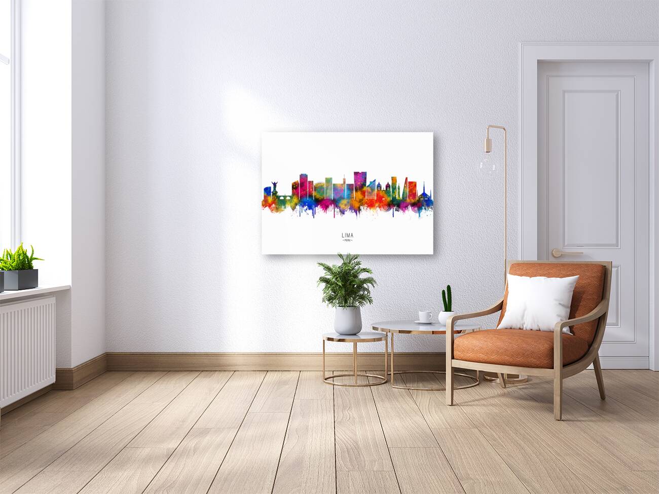 Lima Peru Skyline Reproduction