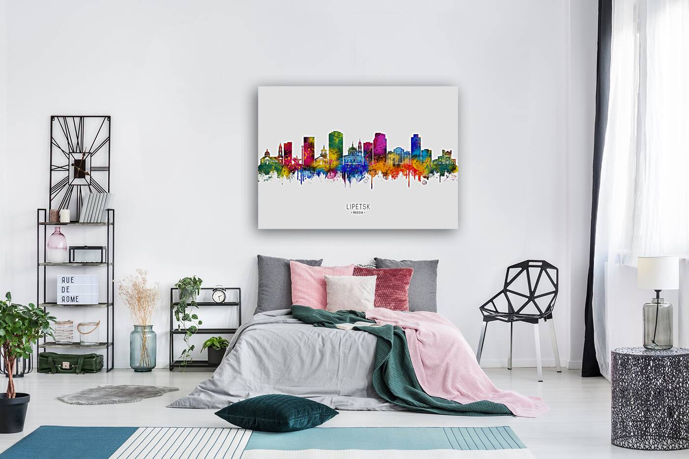 Lipetsk Russia Skyline Reproduction