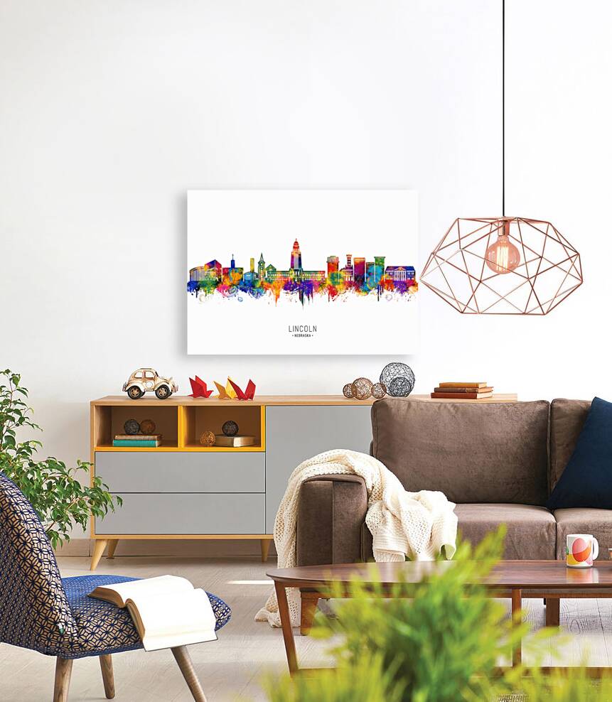 Lincoln USA Skyline Reproduction
