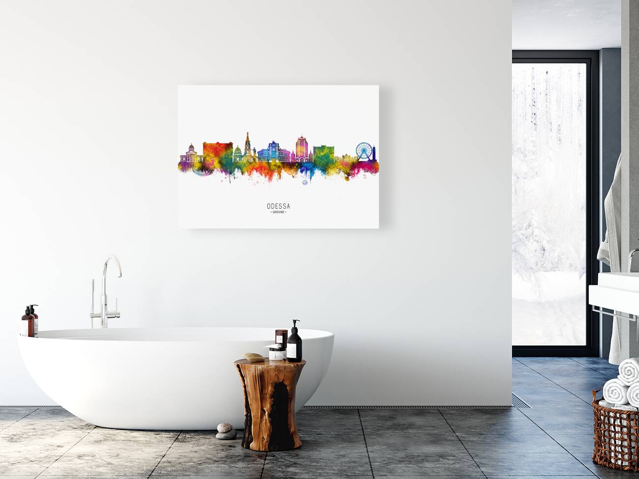 Odessa Ukraine Skyline Reproduction